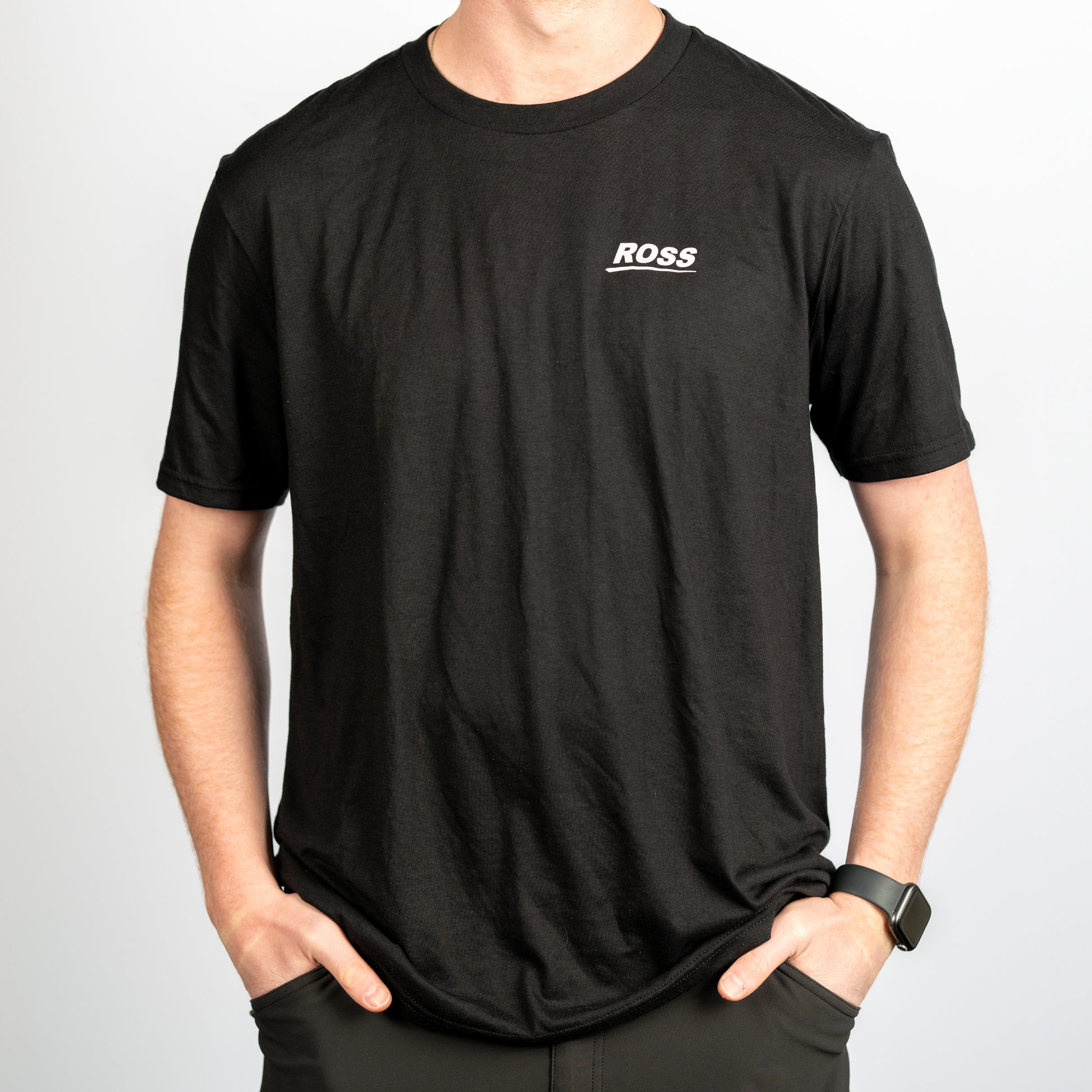 Ross Men's Black Tee – Ross Video Merch Store Ross Men's Black Tee – Ross Video Merch Store